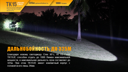 Фонарь Fenix TK15UE2016gr фото 5